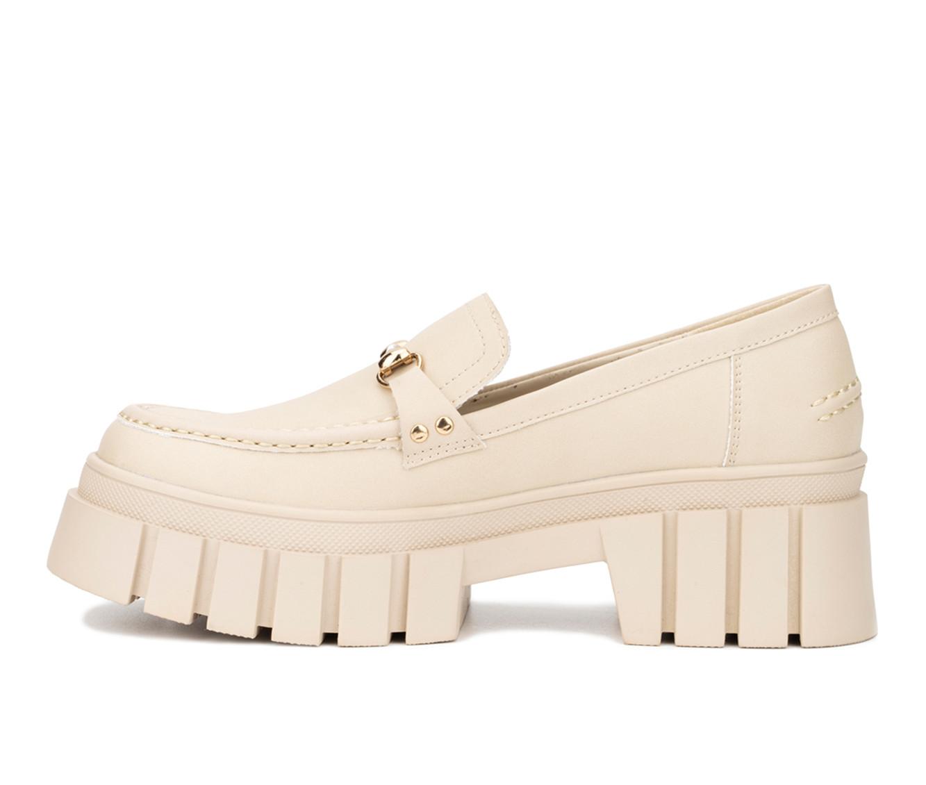Women's New York and Company Seraphina Platform Loafers