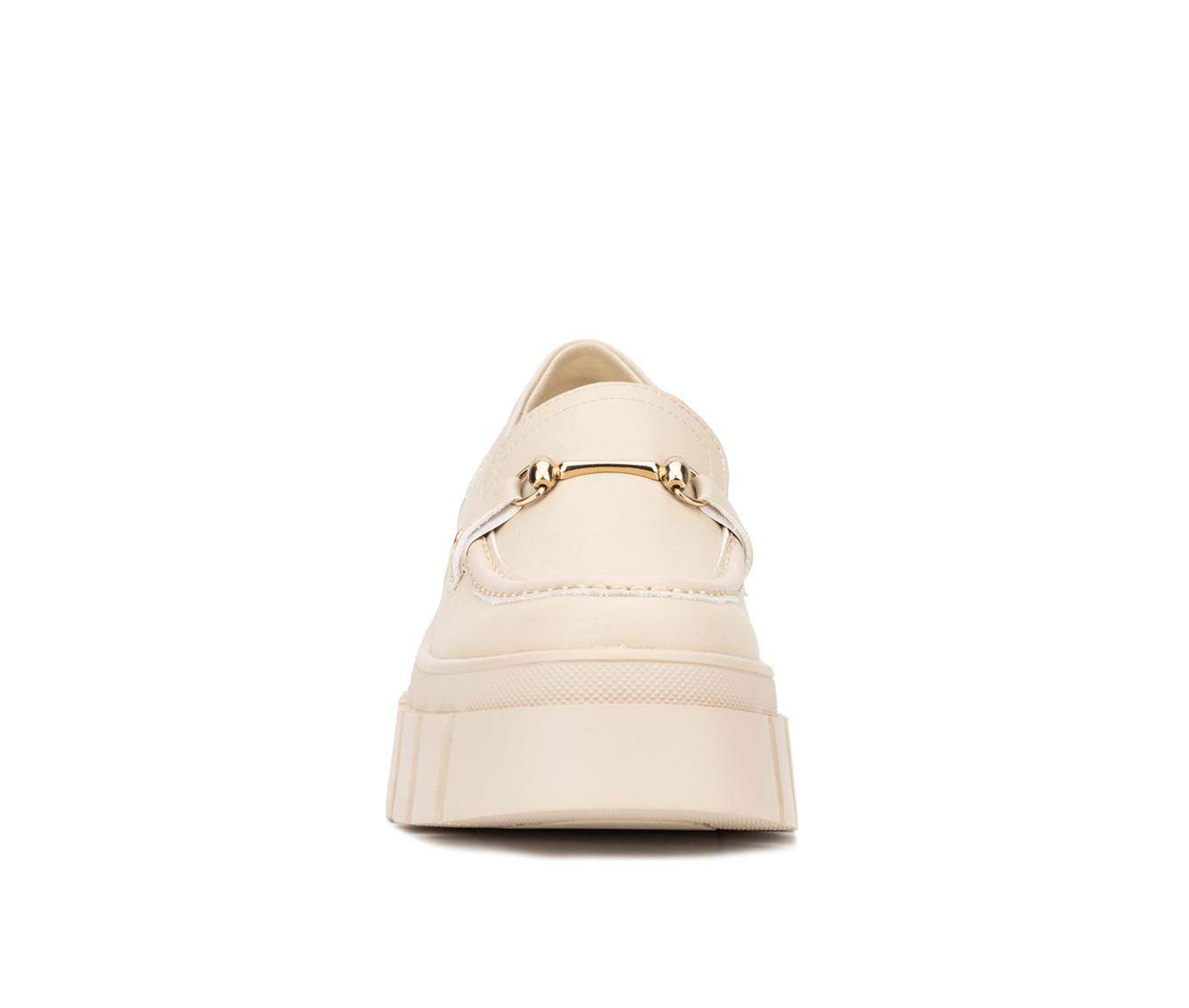 Women's New York and Company Seraphina Platform Loafers