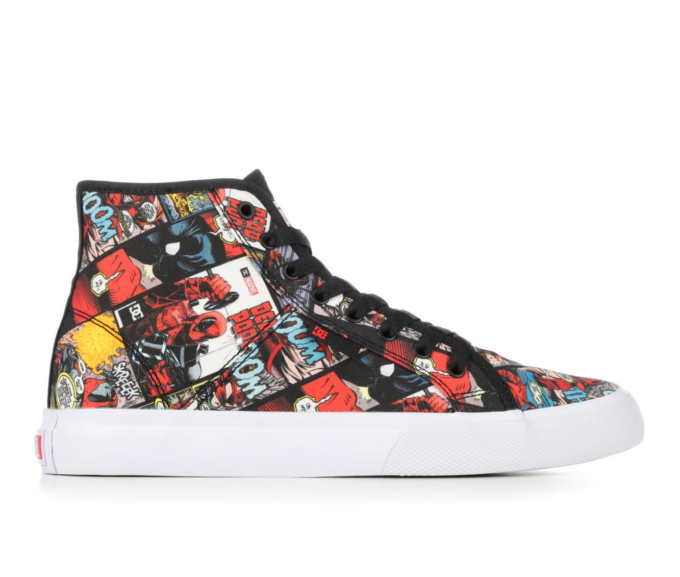 Men s DC Dead Pool Manual Hi Skate Shoes