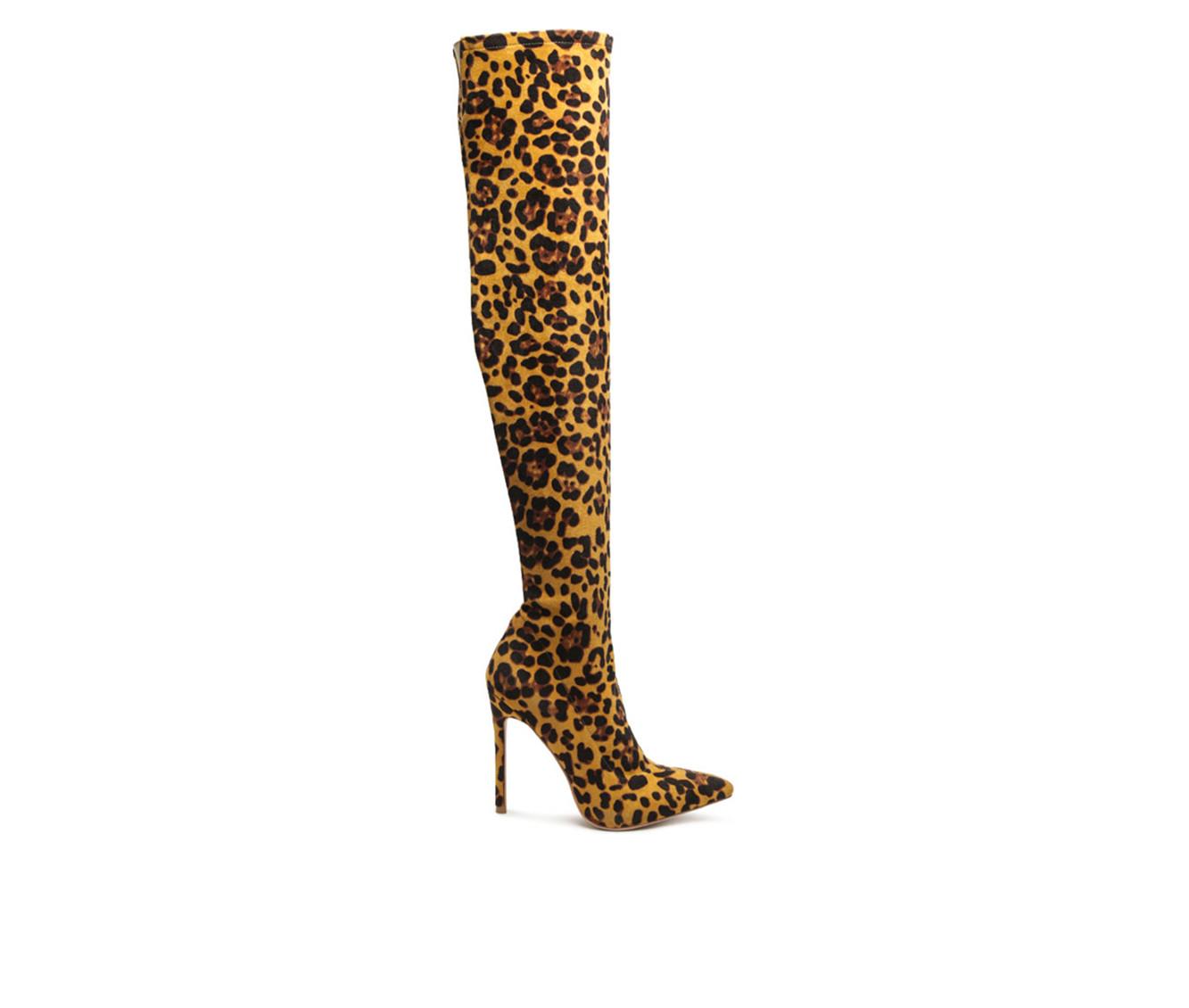 Women's London Rag Pokey Over The Knee Heeled Boots