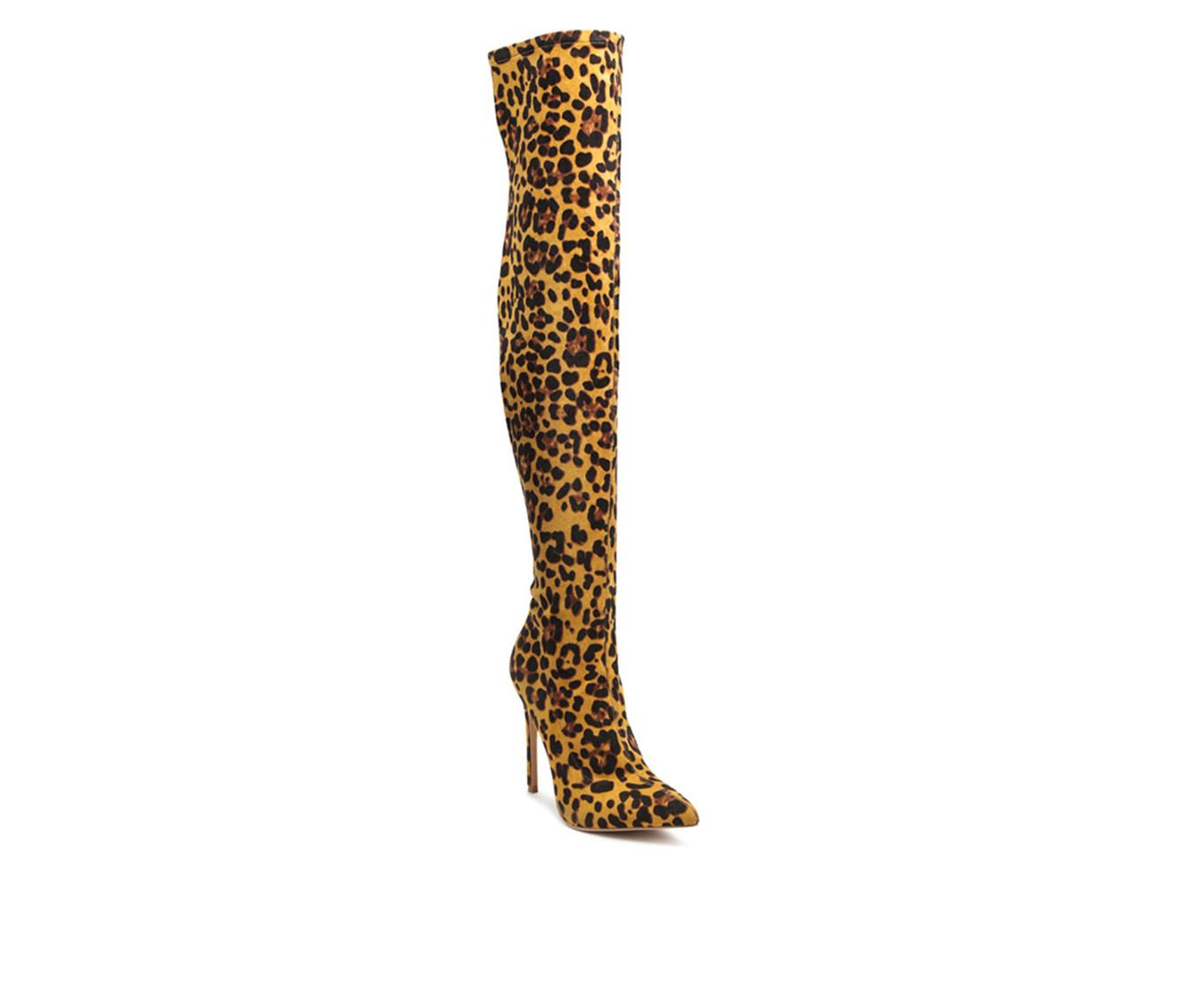 Women's London Rag Pokey Over The Knee Heeled Boots