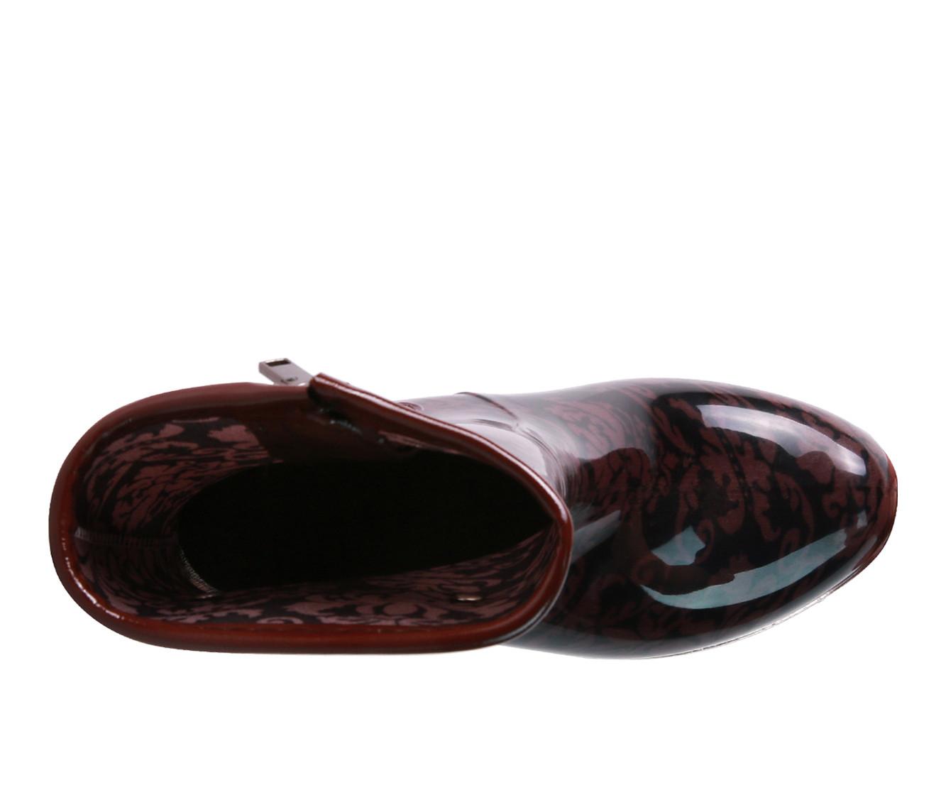 Women's London Rag Drench Wedge Rain Boots Shoe Carnival