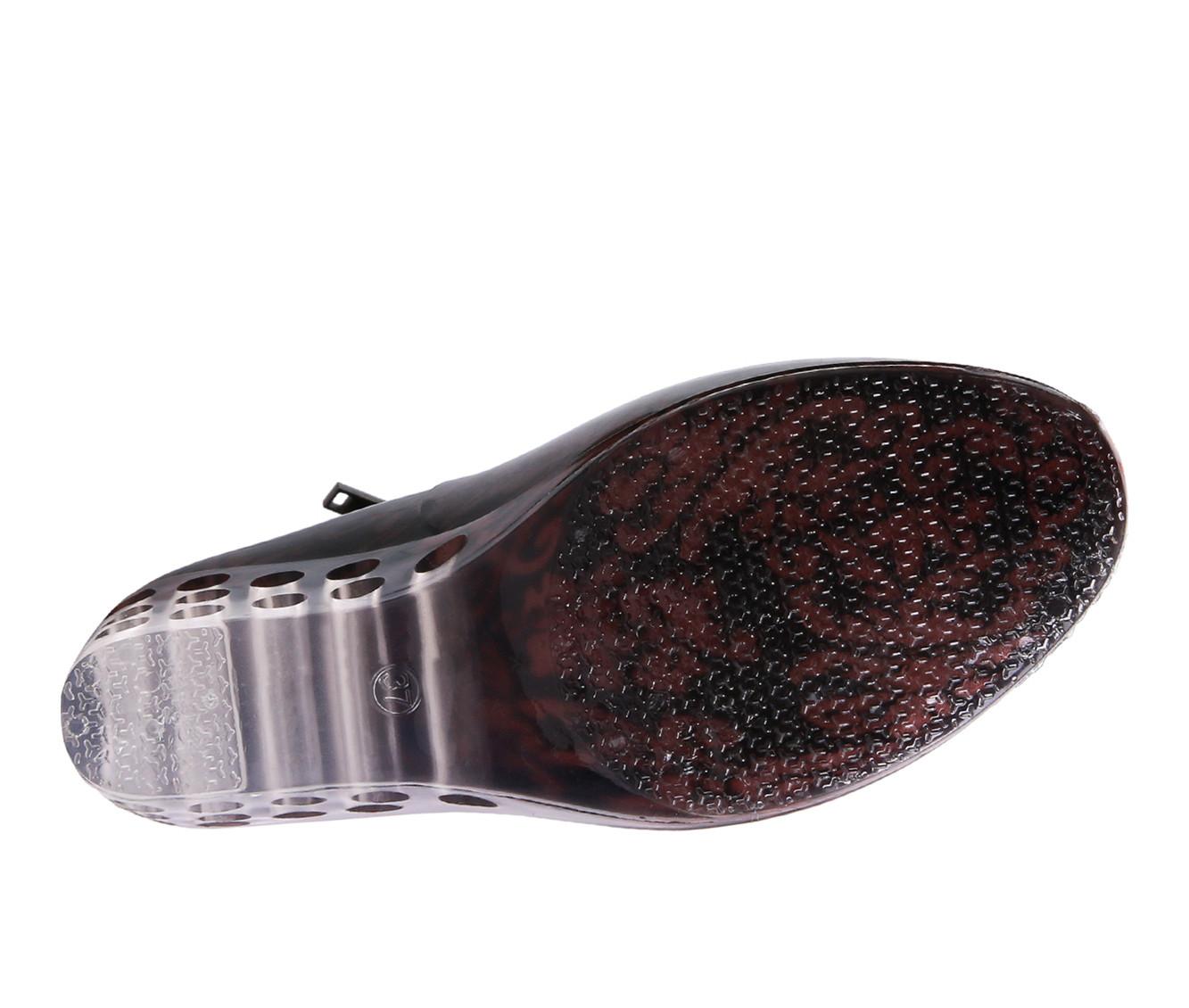 Women's London Rag Drench Wedge Rain Boots Shoe Carnival