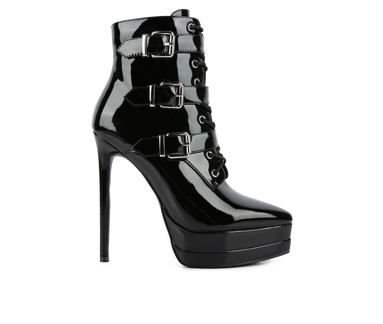 Women's London Rag Gangup Platform Stiletto Booties