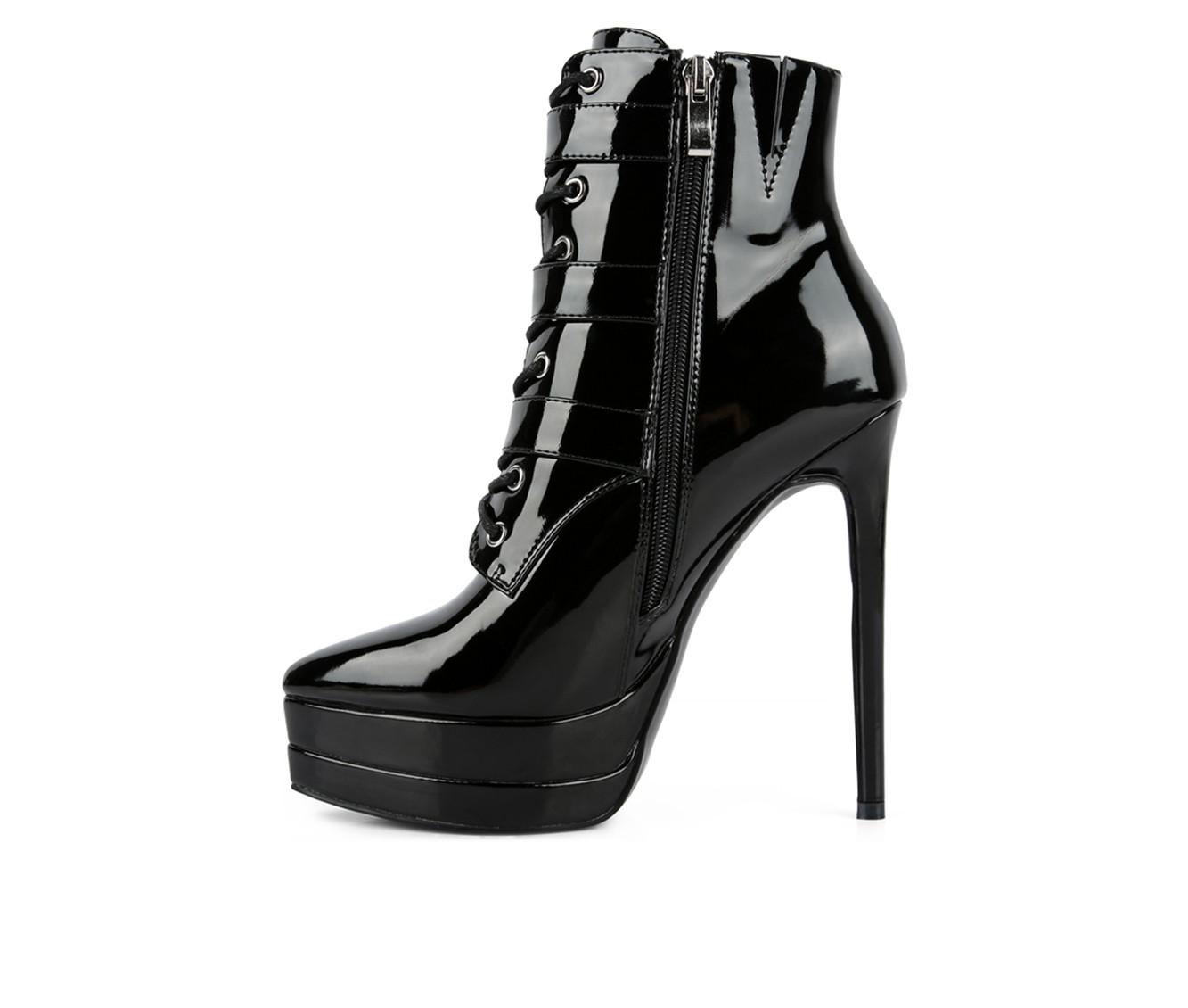 Women's London Rag Gangup Platform Stiletto Booties