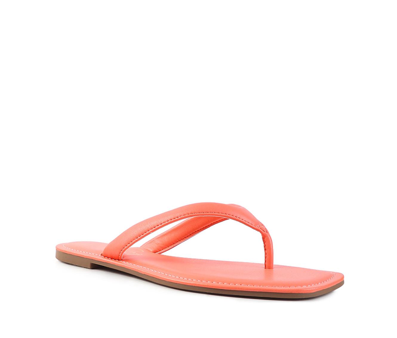 Women's London Rag Tolpo Flip-Flops