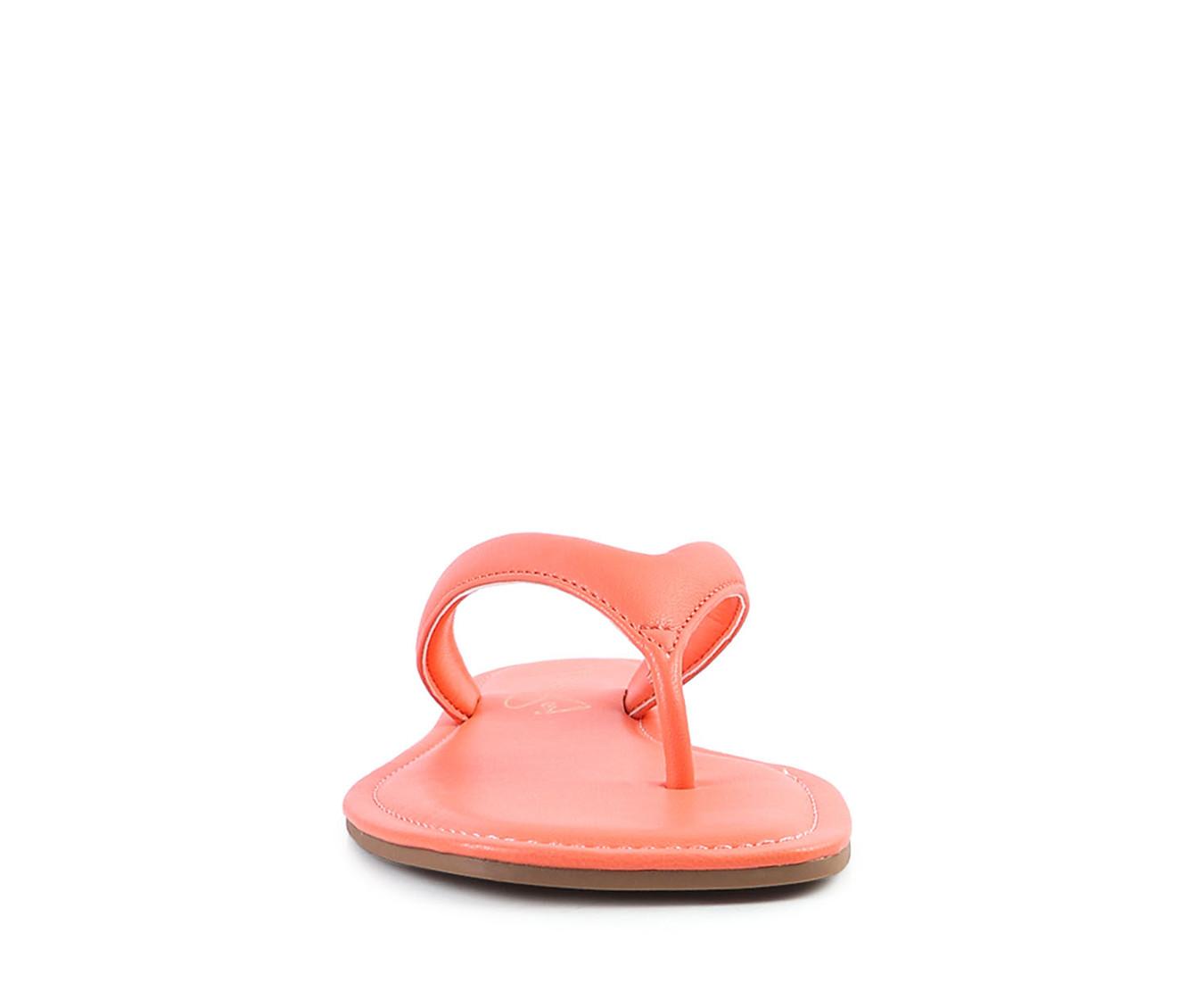 Women's London Rag Tolpo Flip-Flops