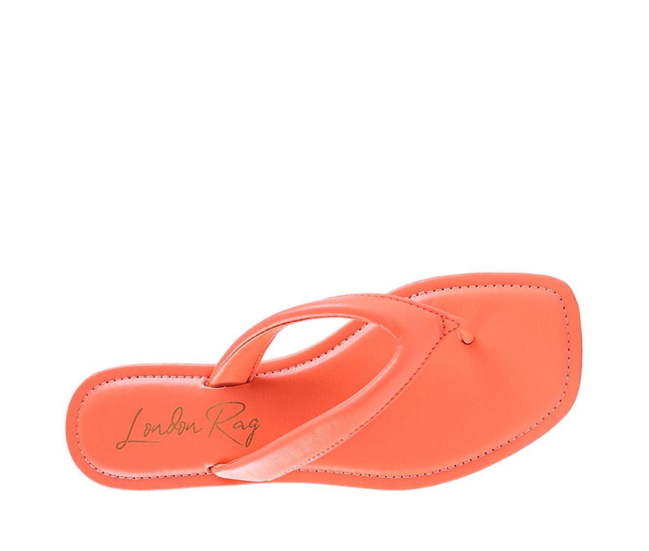 Women's London Rag Tolpo Flip-Flops