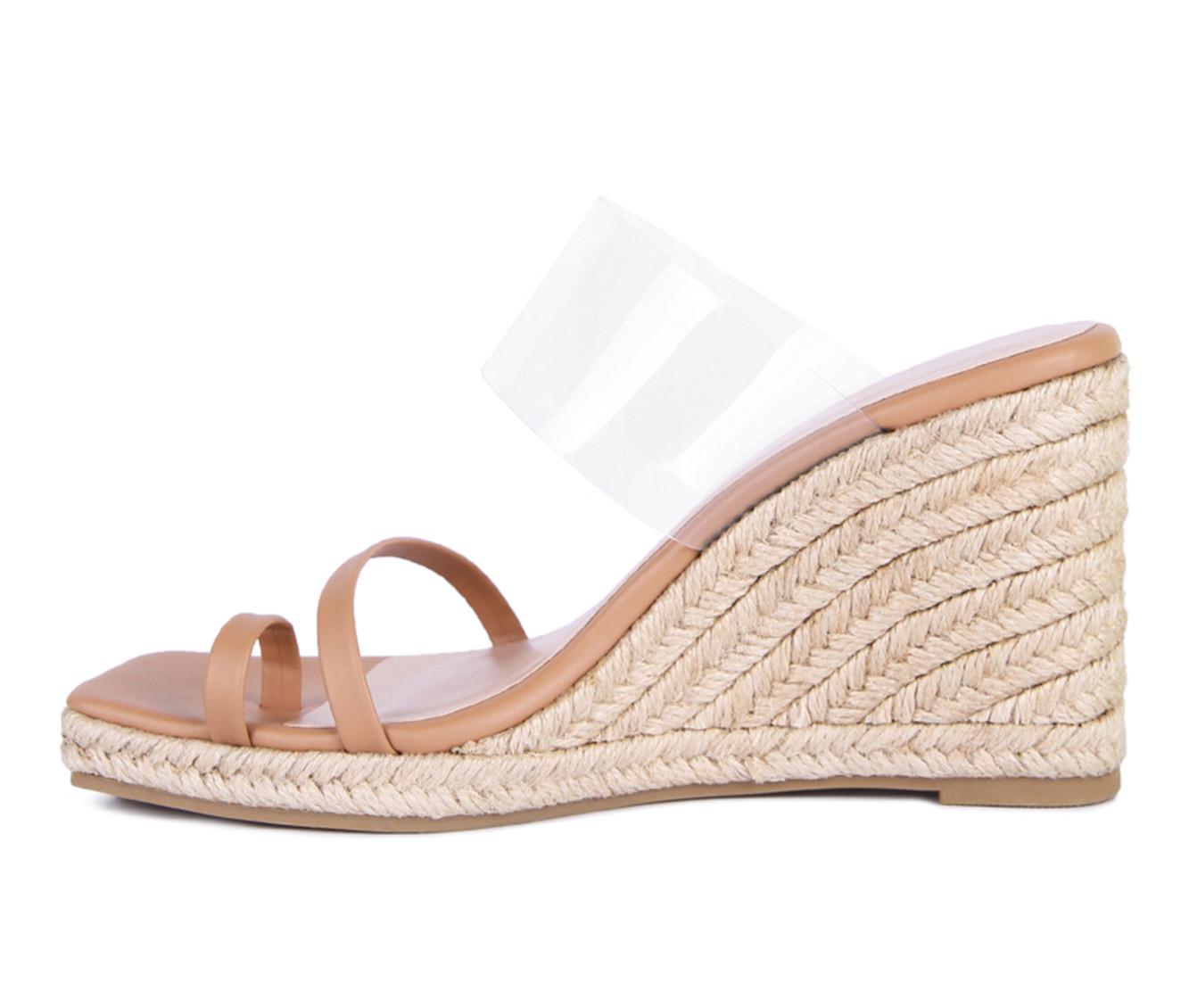 Women's London Rag Clear Path Espadrille Wedge Sandals