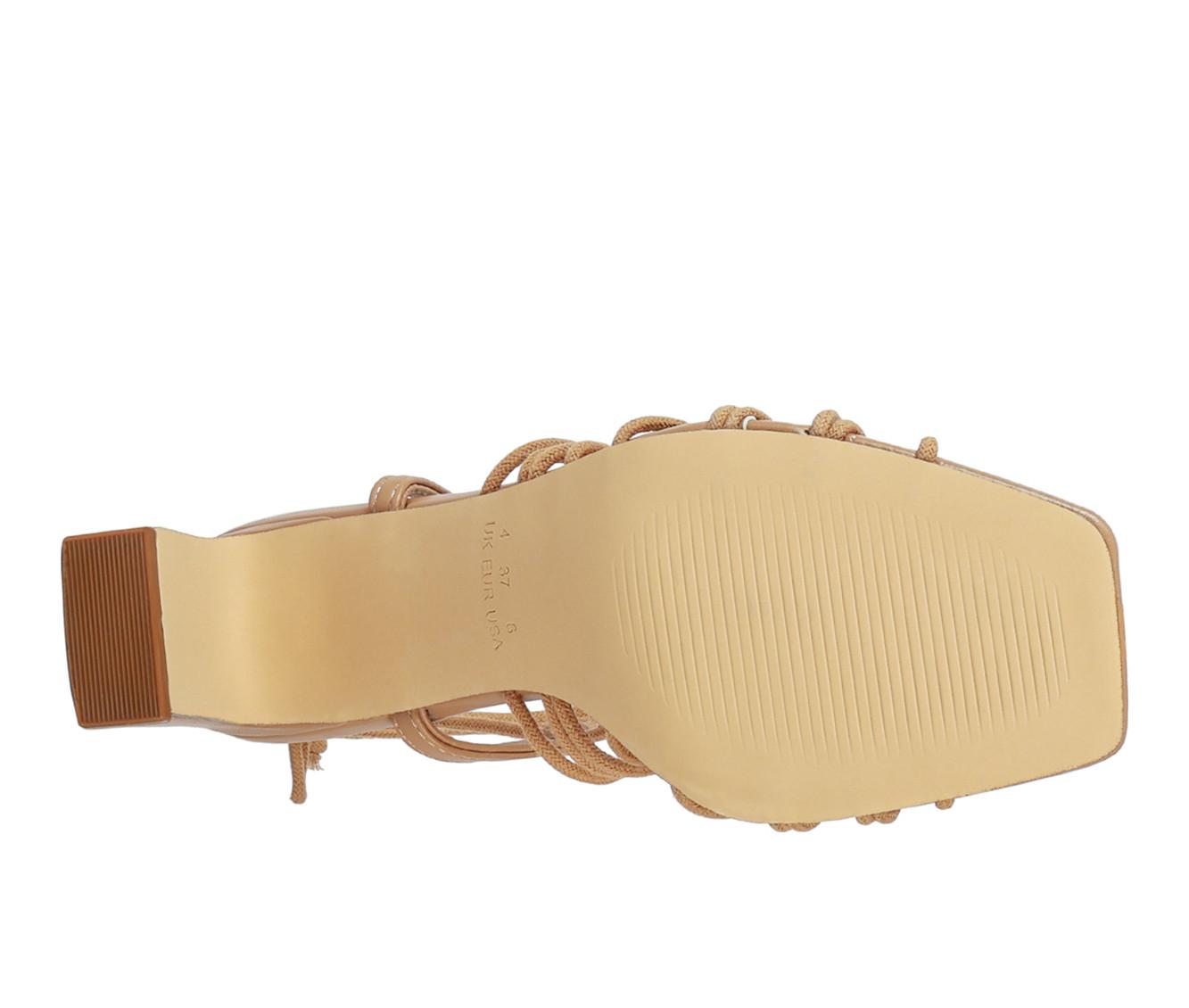 Women's London Rag Strings Attach Dress Sandals