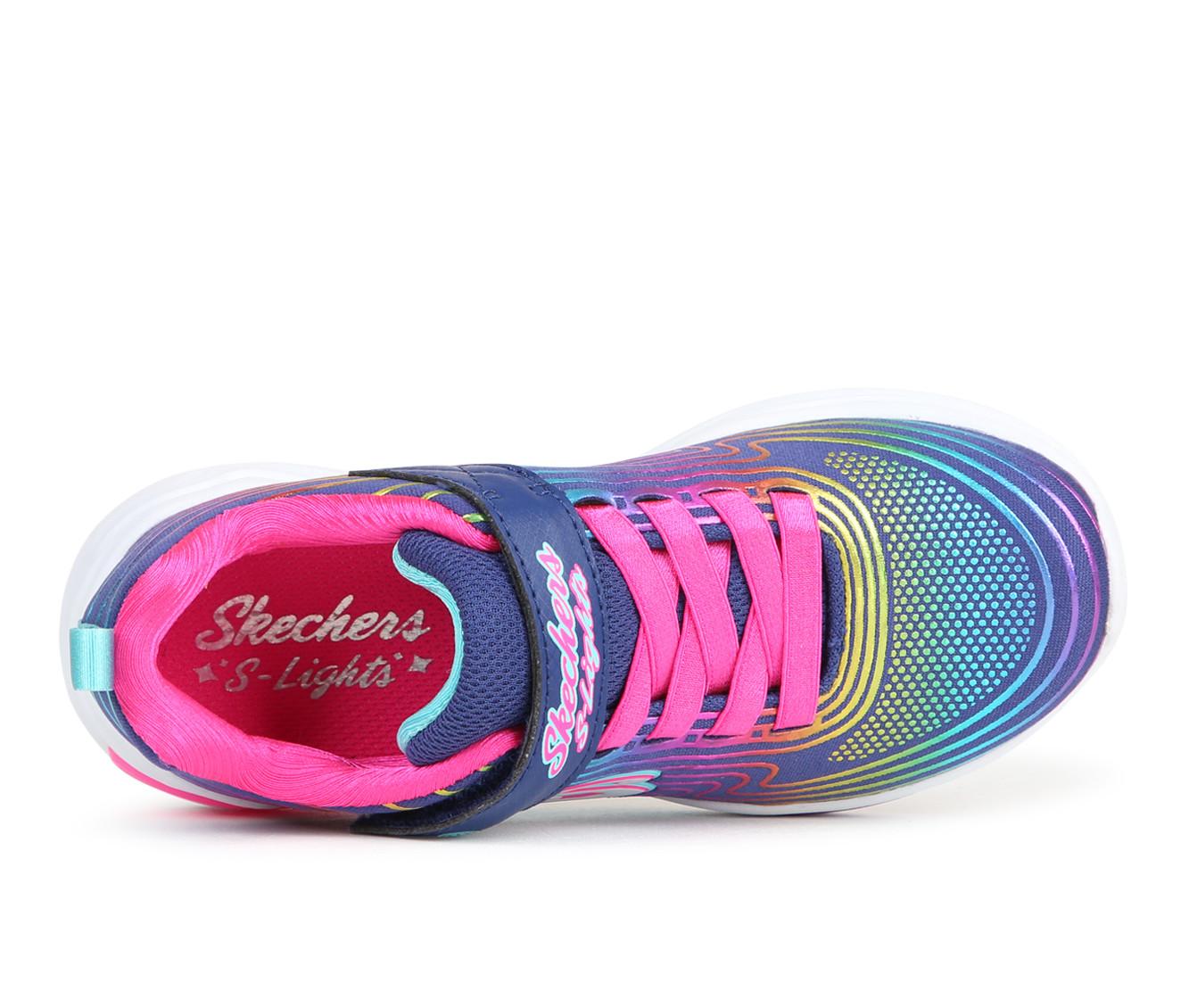 Girls' Skechers Wavy Beams Girls 10.5-4 Light-Up Shoes