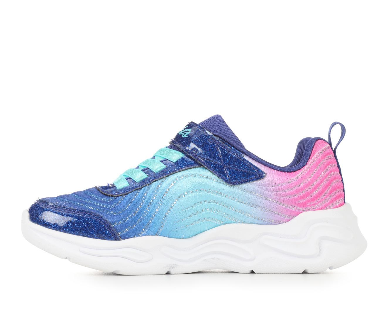 Girls' Skechers Wavy Beams Girls 10.5-4 Light-Up Shoes