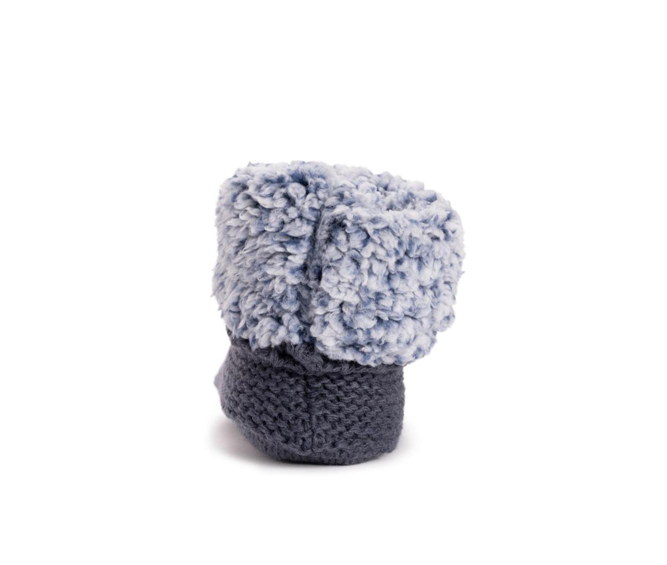 MUK LUKS Women's Sherpa Cuff Bootie Slippers
