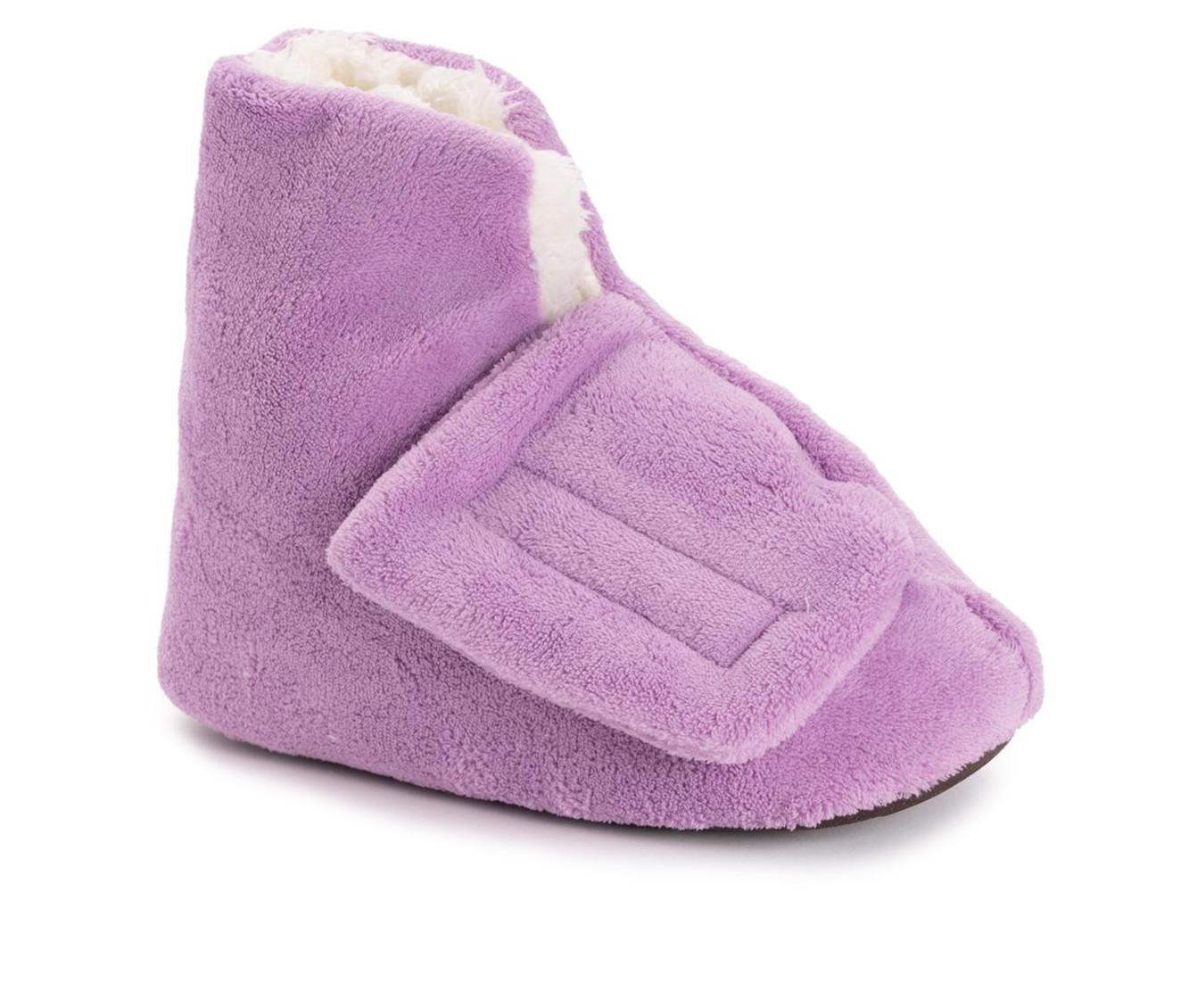 MUK LUKS Women's Faux Fur Lined Bootie Slippers