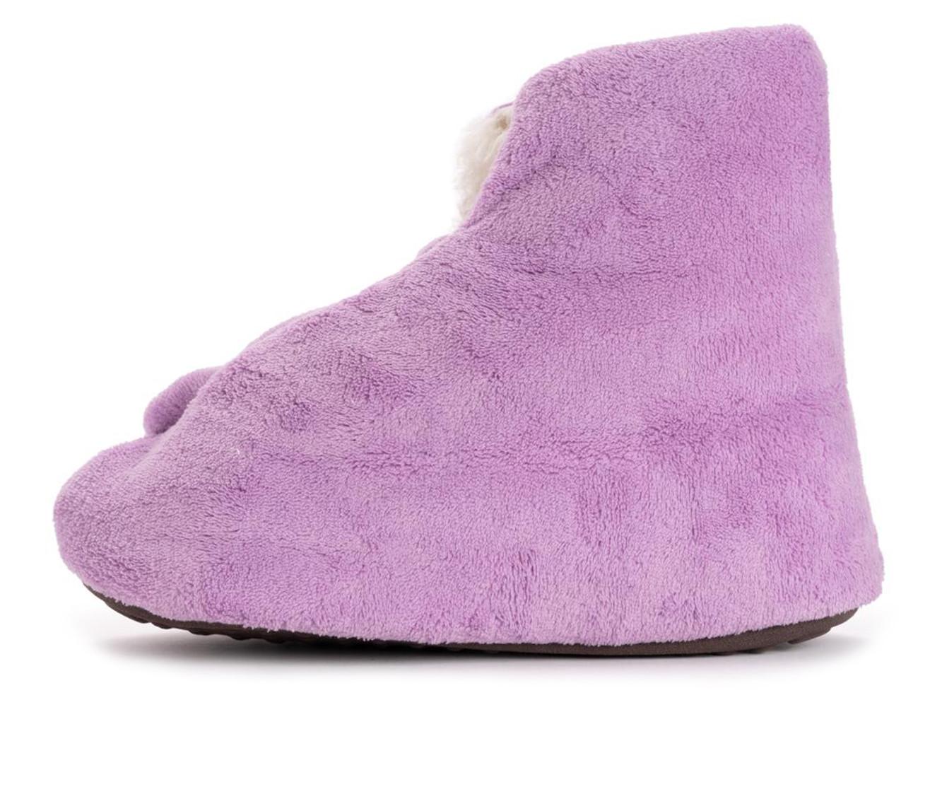 MUK LUKS Women's Faux Fur Lined Bootie Slippers