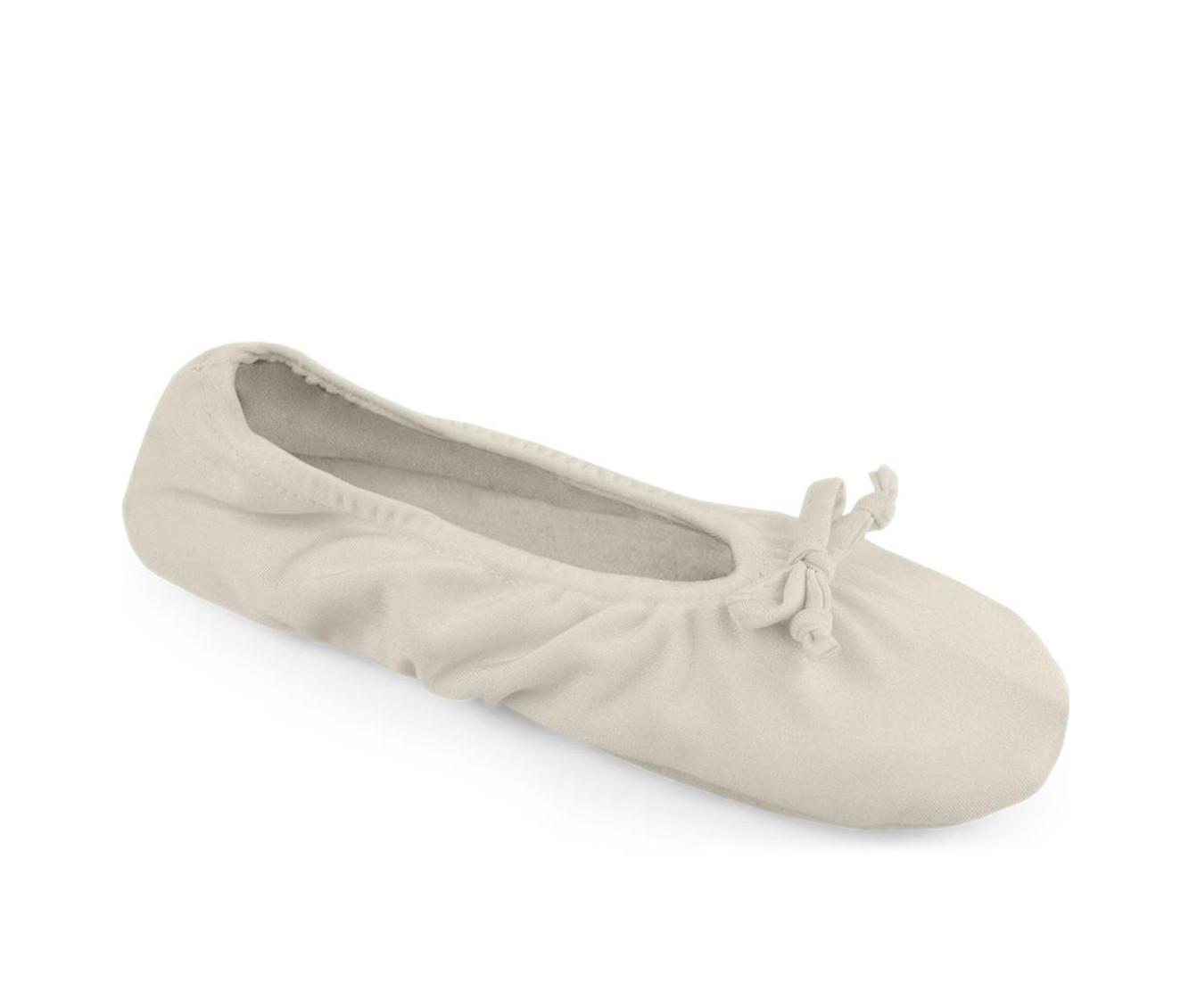 MUK LUKS Women's Stretch Satin Ballerina Slipper