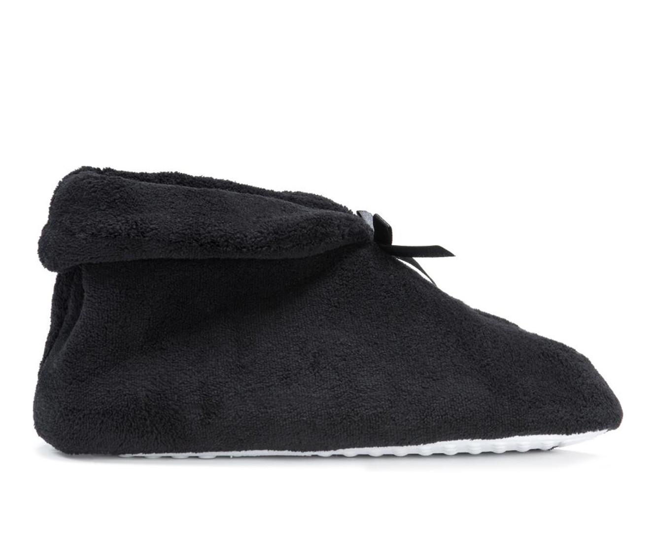 MUK LUKS Women's Terry Cuff Slipper Booties