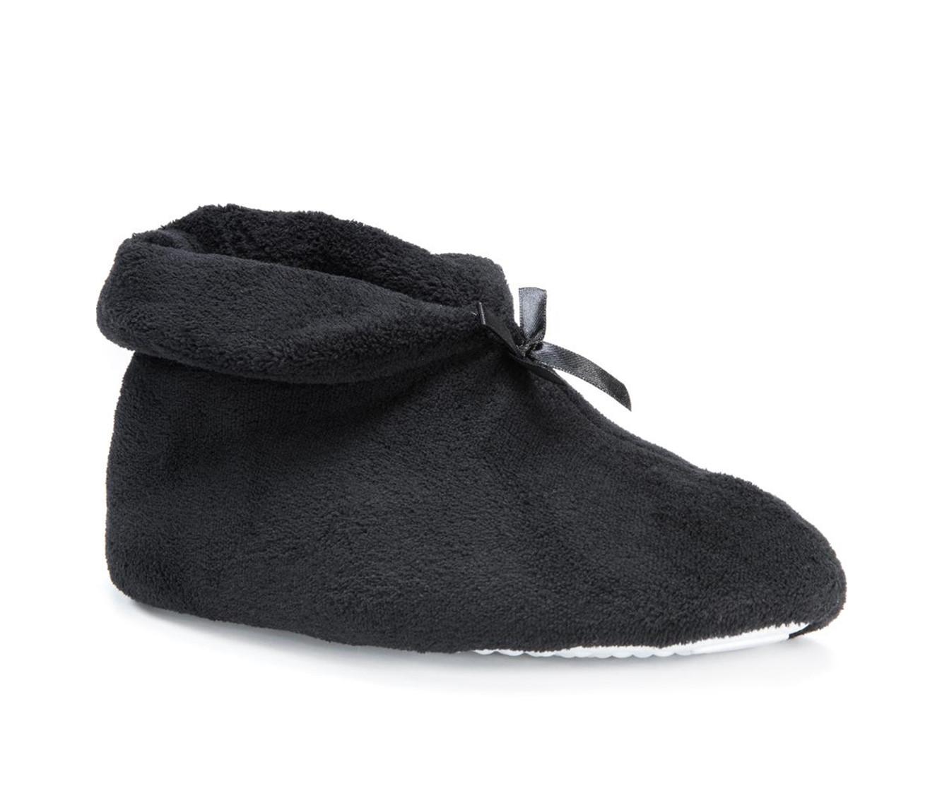 MUK LUKS Women's Terry Cuff Slipper Booties