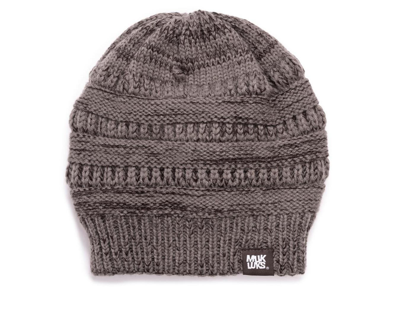 MUK LUKS Men's Marl Beanie