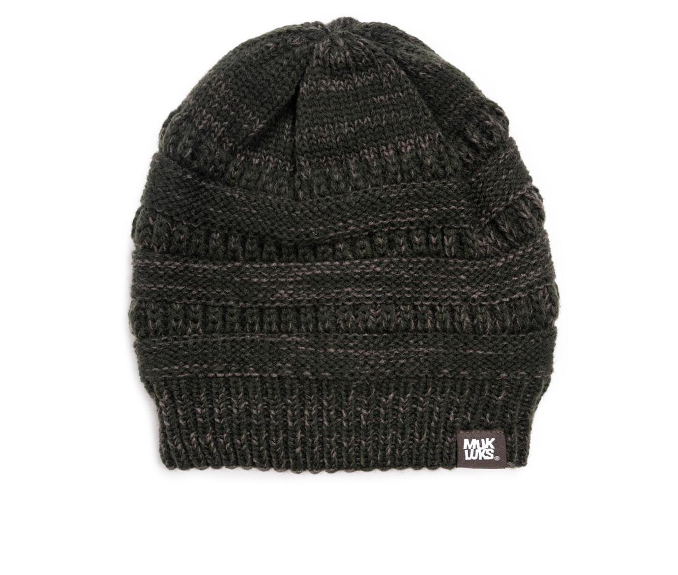 MUK LUKS Men's Marl Beanie