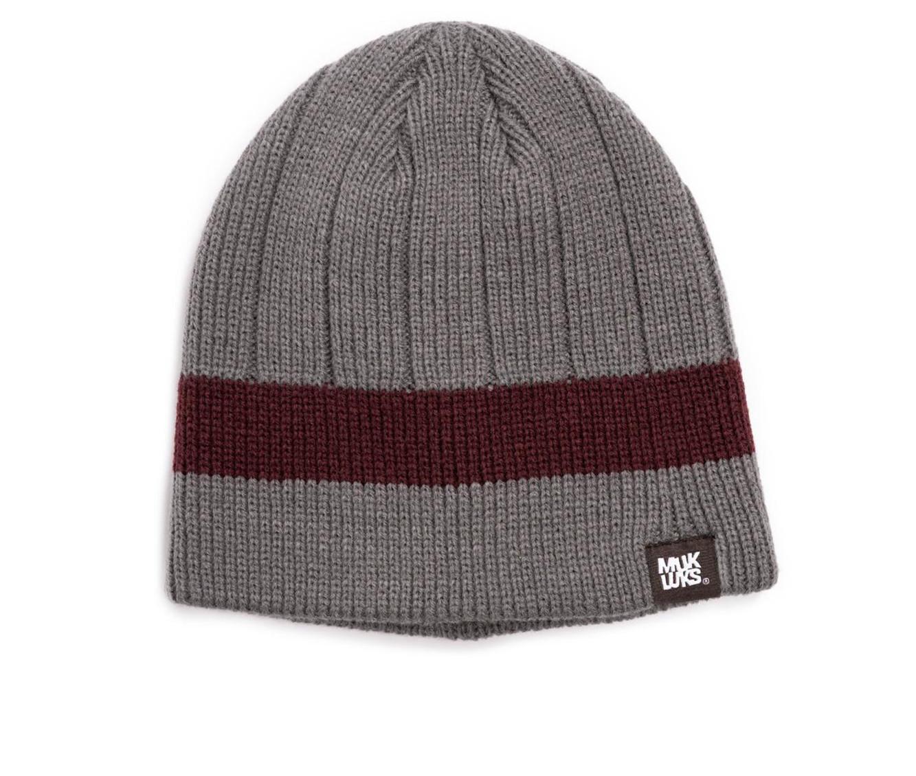 MUK LUKS Men's Ribbed Beanie