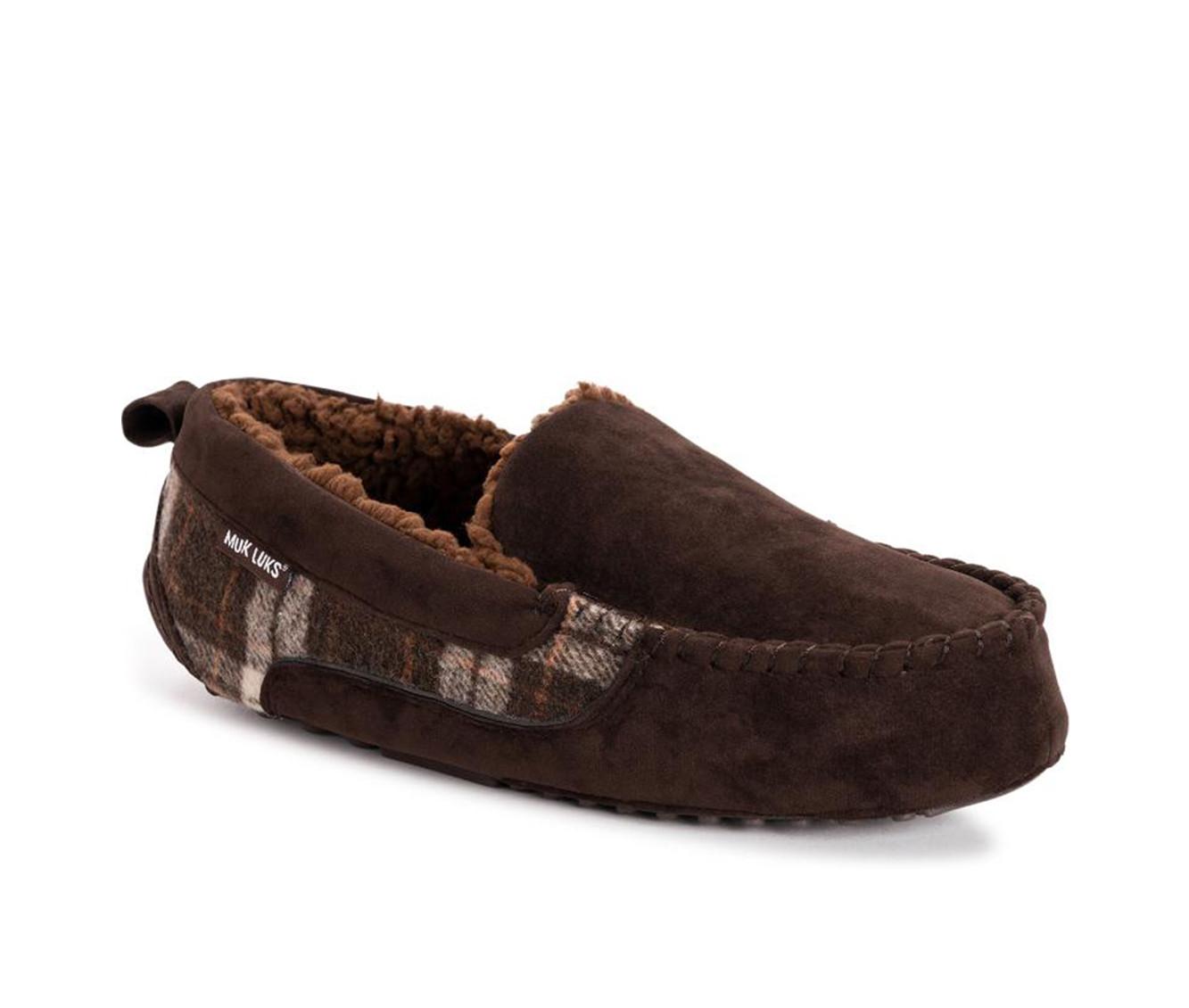 MUK LUKS Men's Emmett Moccasin Slippers