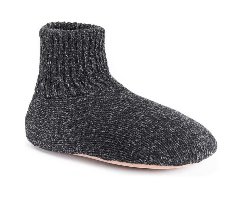 MUK LUKS Men's Morty Ragg Wool Slipper Sock