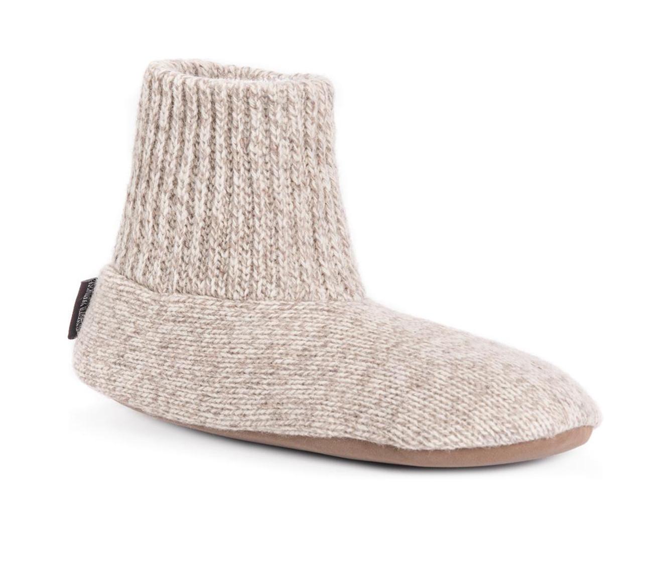 MUK LUKS Men's Morty Ragg Wool Slipper Sock