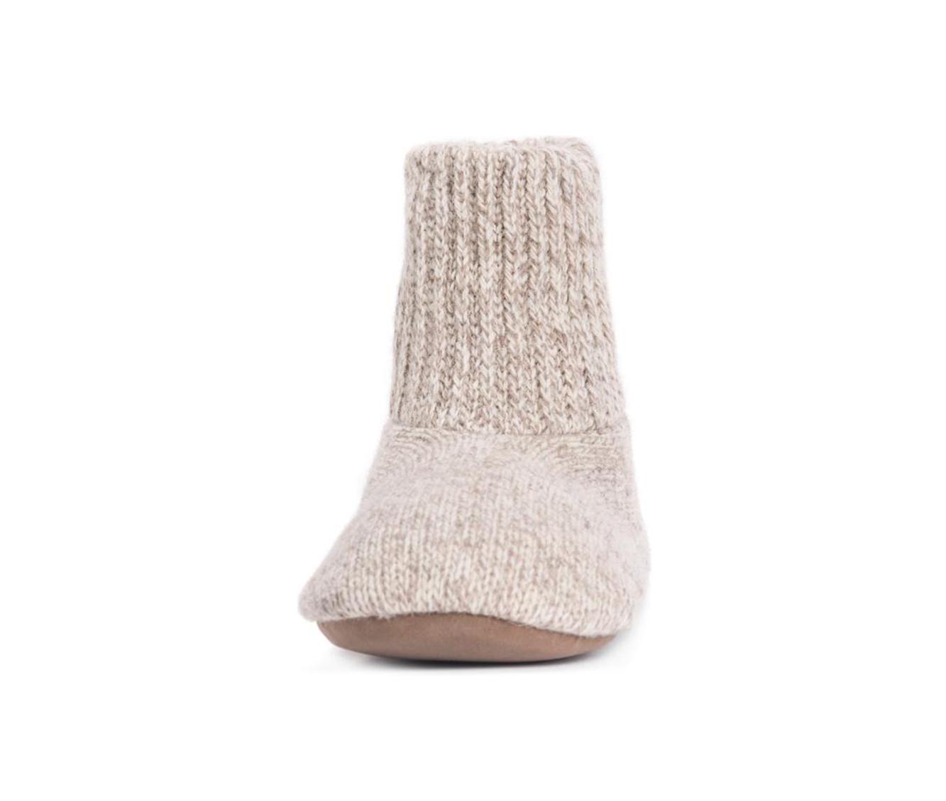 MUK LUKS Men's Morty Ragg Wool Slipper Sock