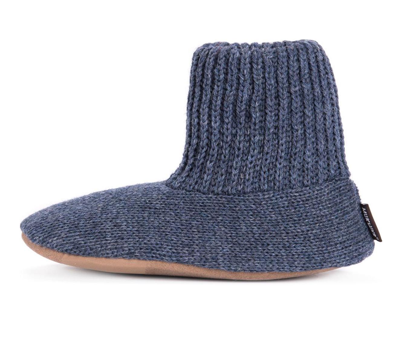 MUK LUKS Men's Morty Ragg Wool Slipper Sock