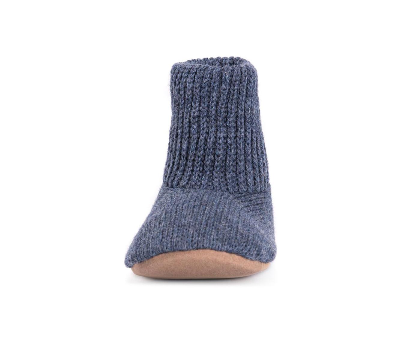 MUK LUKS Men's Morty Ragg Wool Slipper Sock