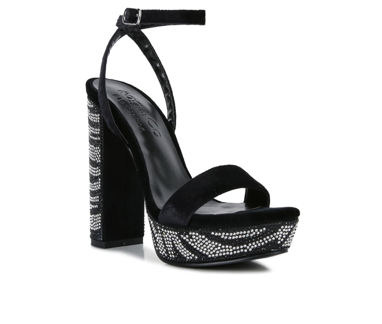 Women's Rag & Co Zircon Platform Dress Sandals