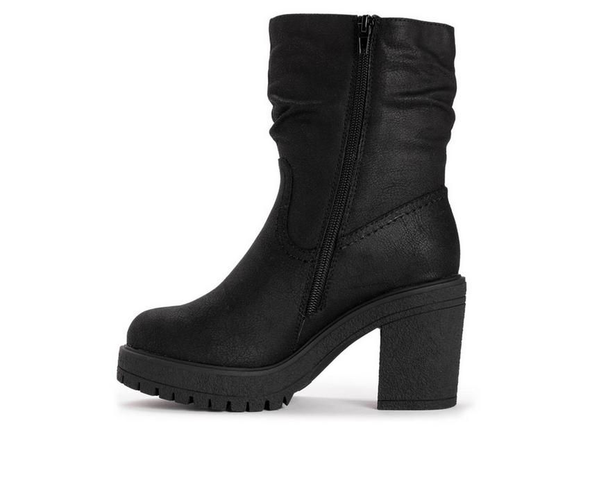 Women's MUK LUKS Riser Pop Heeled Boots
