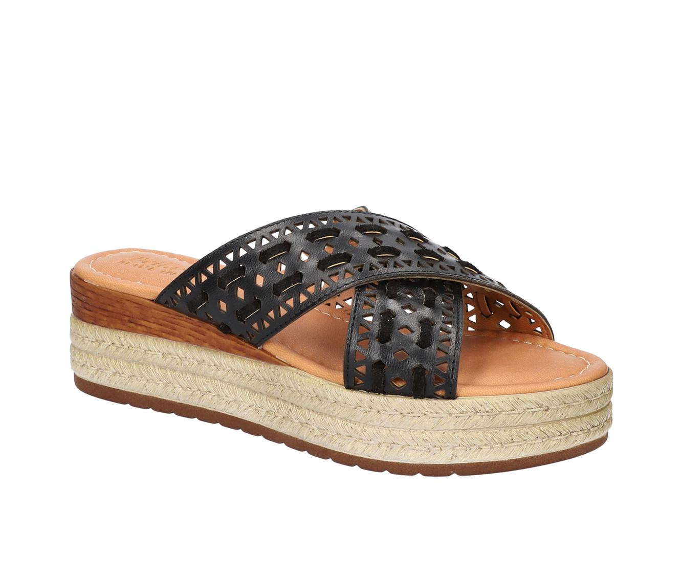 Women's Bella Vita Italy Exa-Italy Espadrille Wedge Sandals