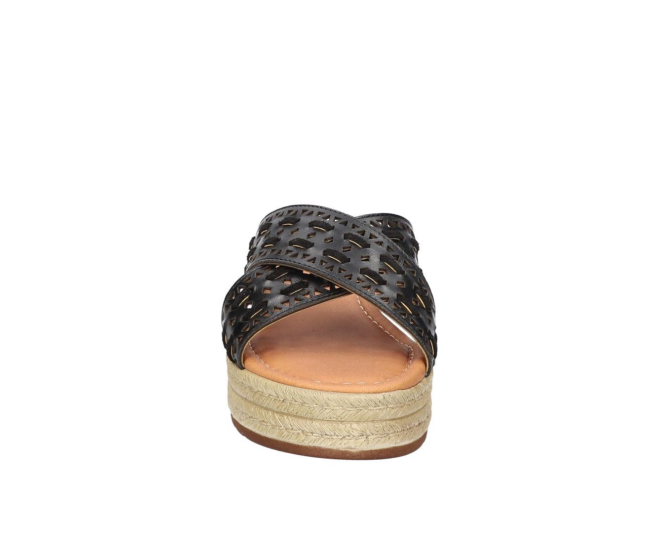 Women's Bella Vita Italy Exa-Italy Espadrille Wedge Sandals