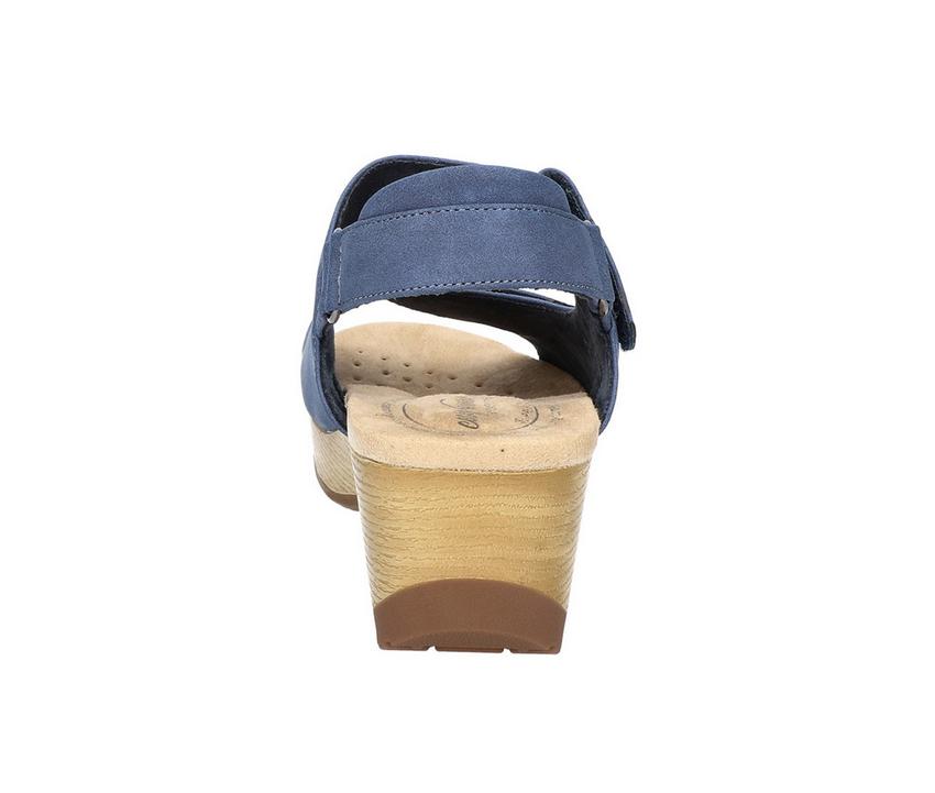 Women's Easy Works by Easy Street Rez Slip Resistant Heeled Sandals