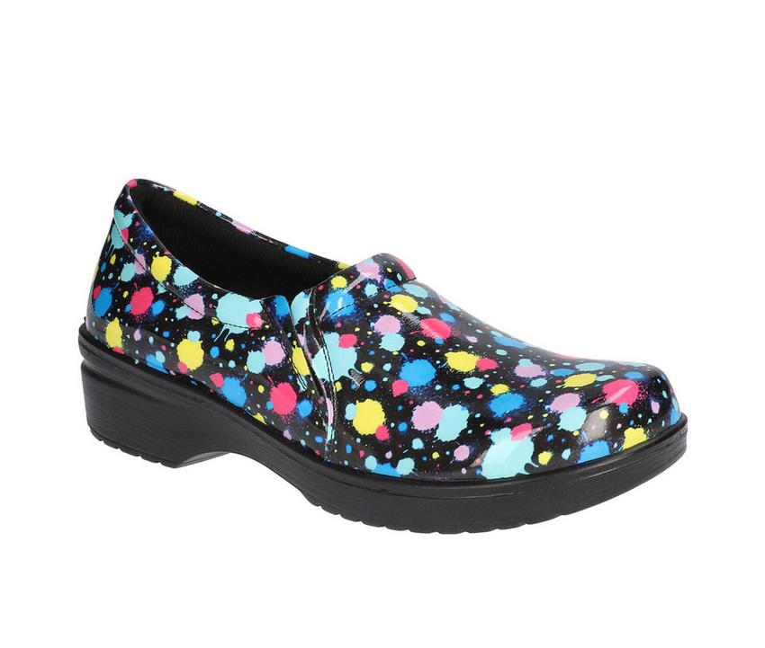 Women's Easy Works by Easy Street Tiffany Paint Splatter Safety Shoes