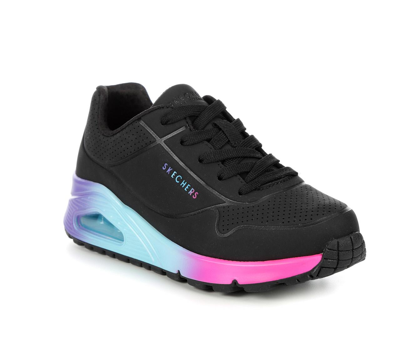 Kids' Skechers Street Little Kid & Big Kid Uno Gen 1 Neon Sneaker