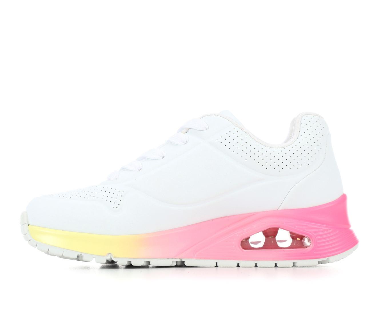 Kids' Skechers Street Little Kid & Big Kid Uno Gen 1 Neon Sneaker