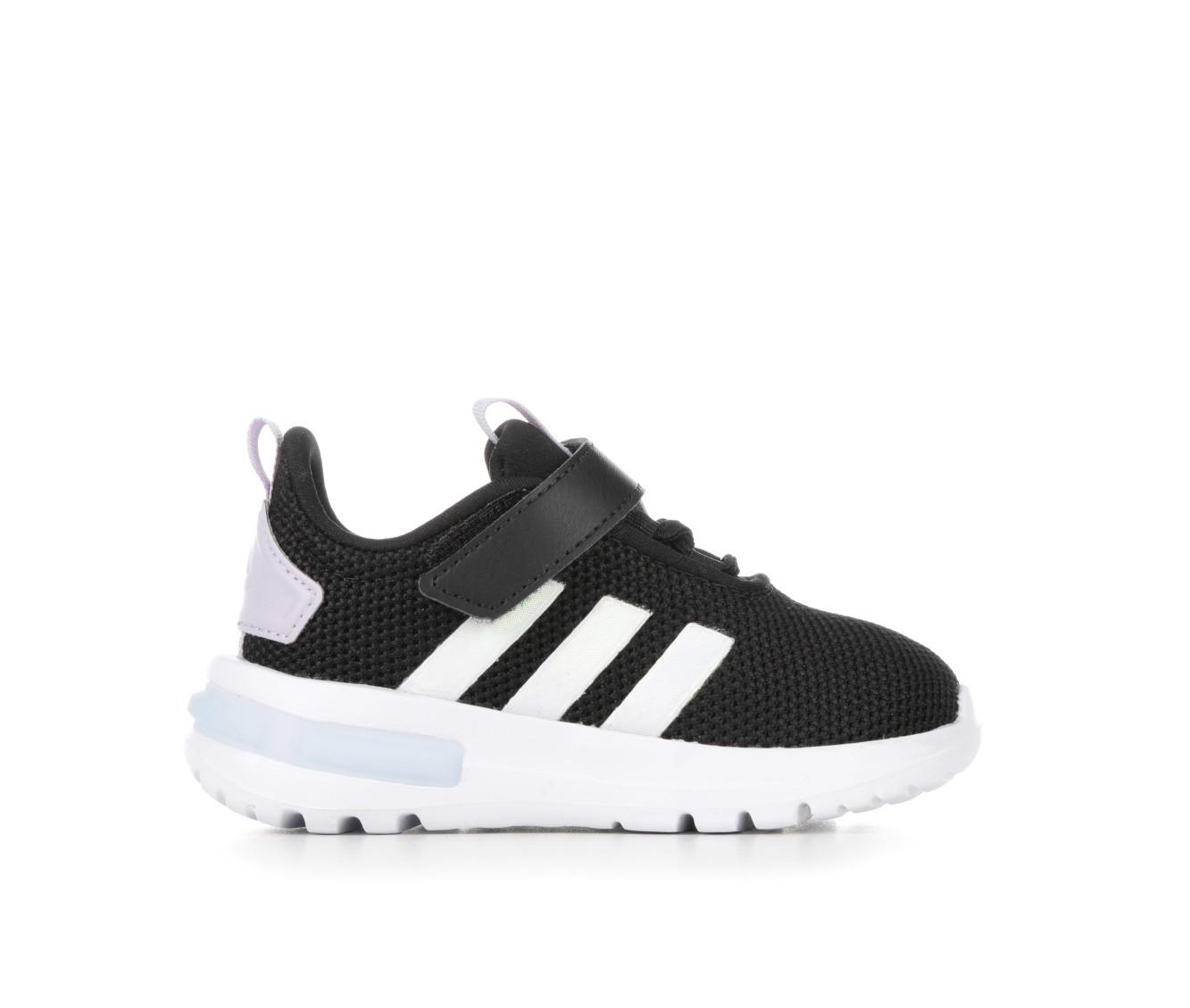 Adidas shoes for girls black and white on sale