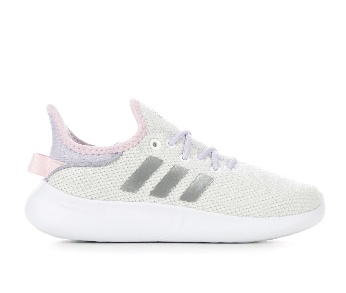 Girls' Adidas Little Kid & Big Kid Cloudfoam Pure SPW Running Shoes