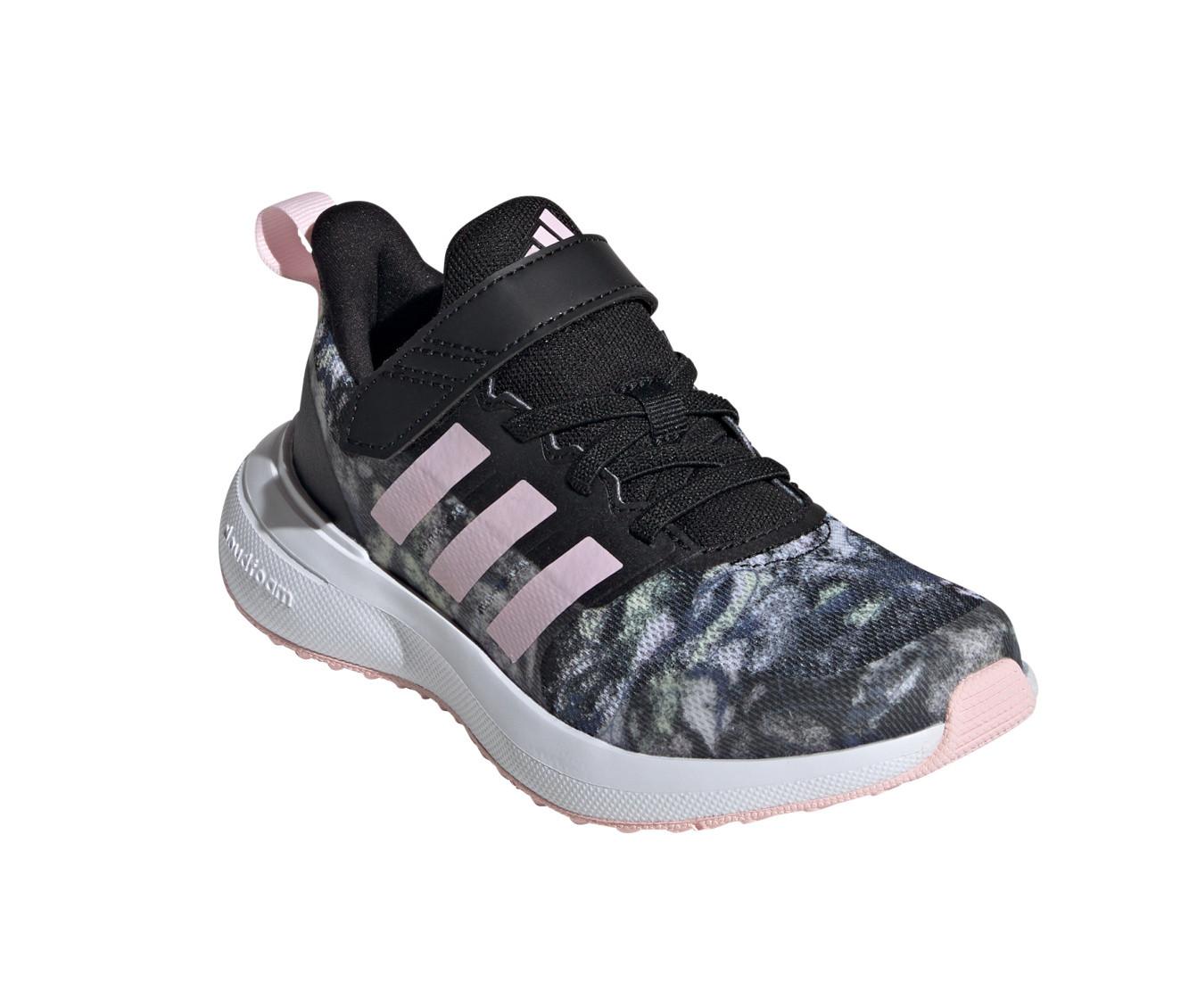 Girls' Adidas Little Kid Fortarun 2.0 EL K Running Shoes