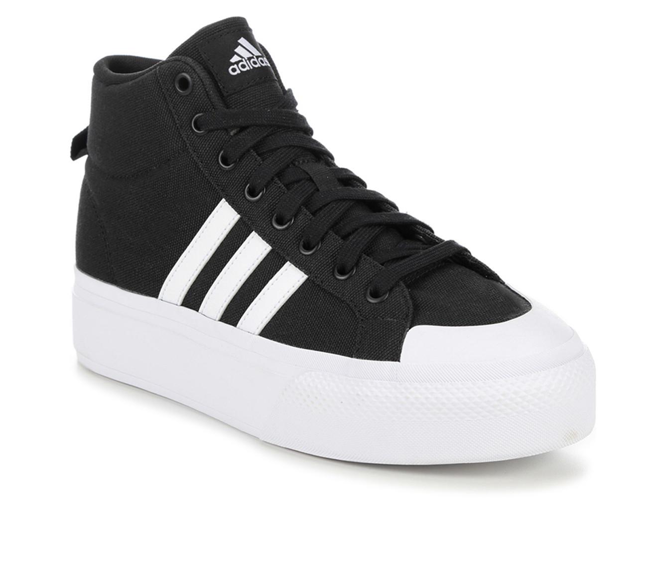 Womens black adidas outlet high tops