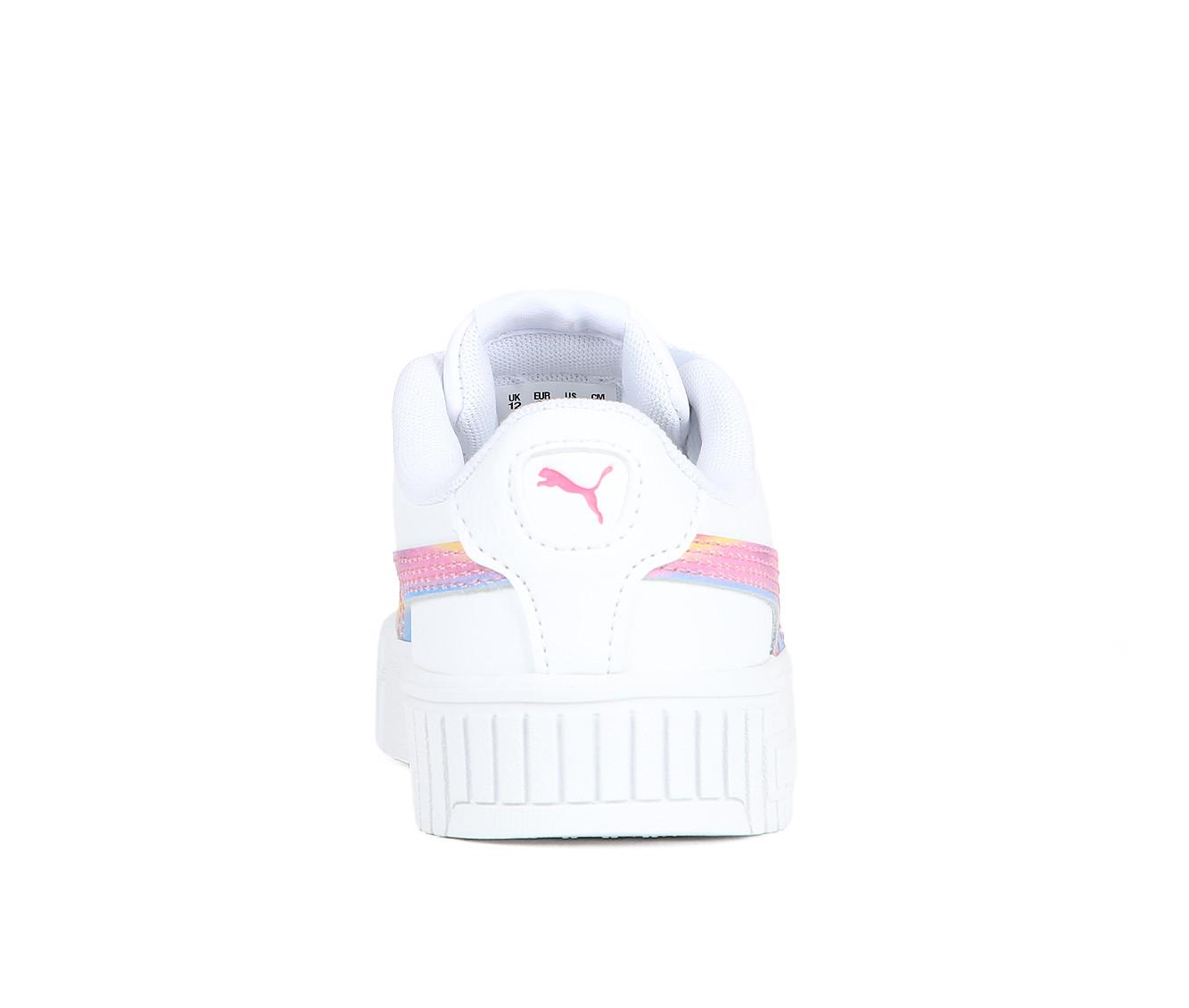 Puma girls white shoes online