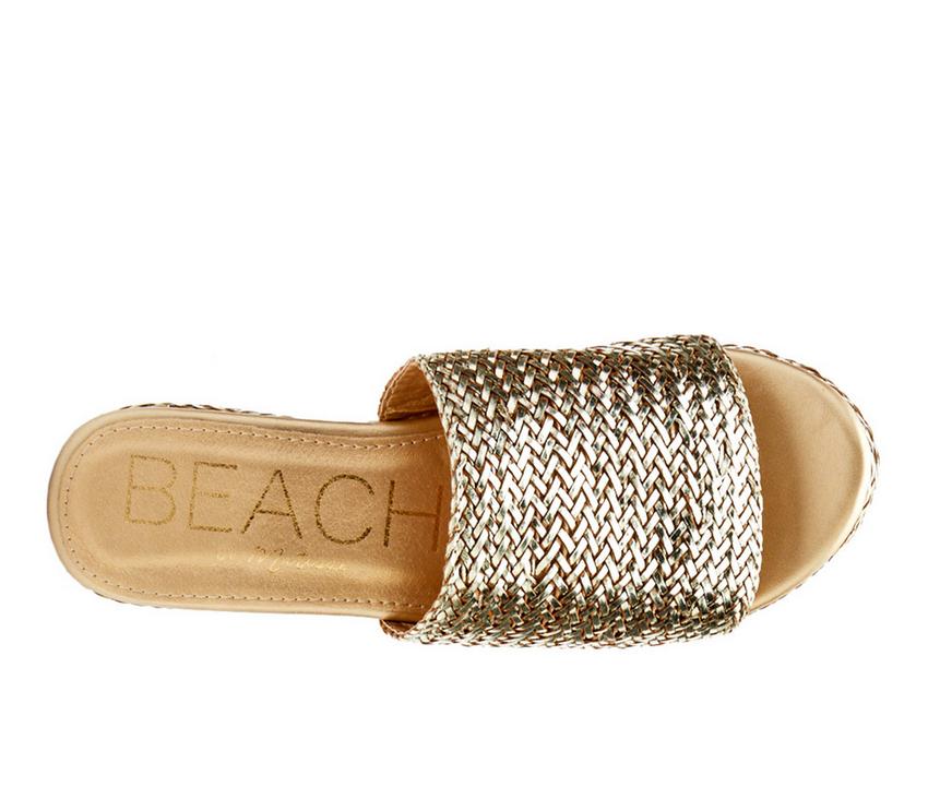 Women's Beach by Matisse Peony Platform Wedge Sandals