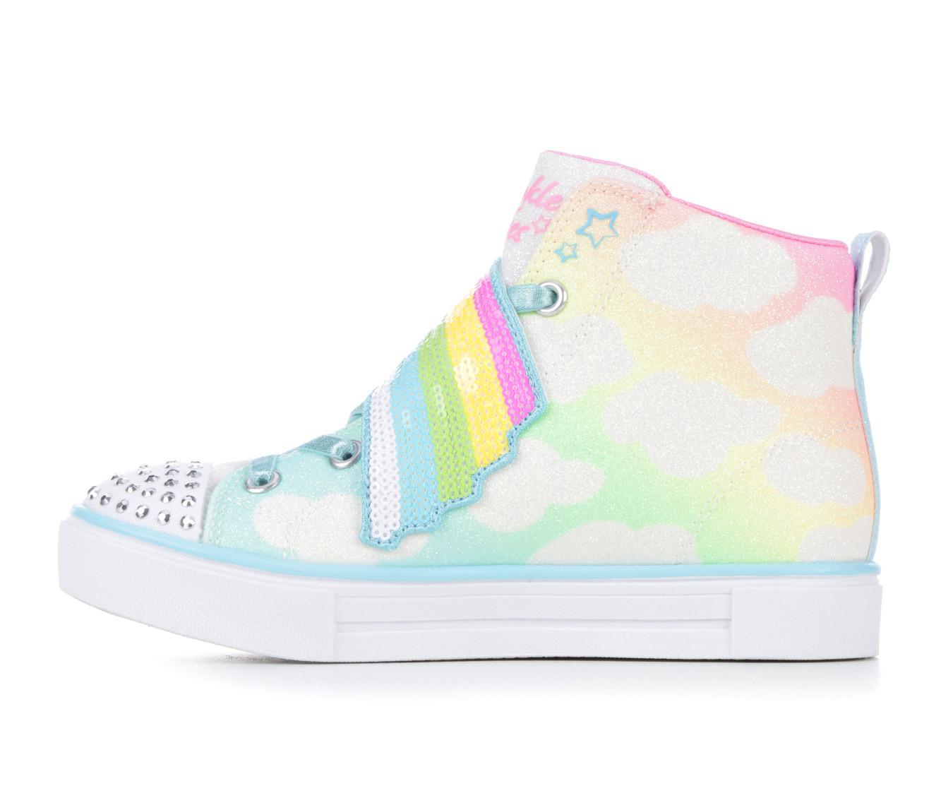 Skechers Little Girls' Shoutouts - Starry Shine High Top Casual