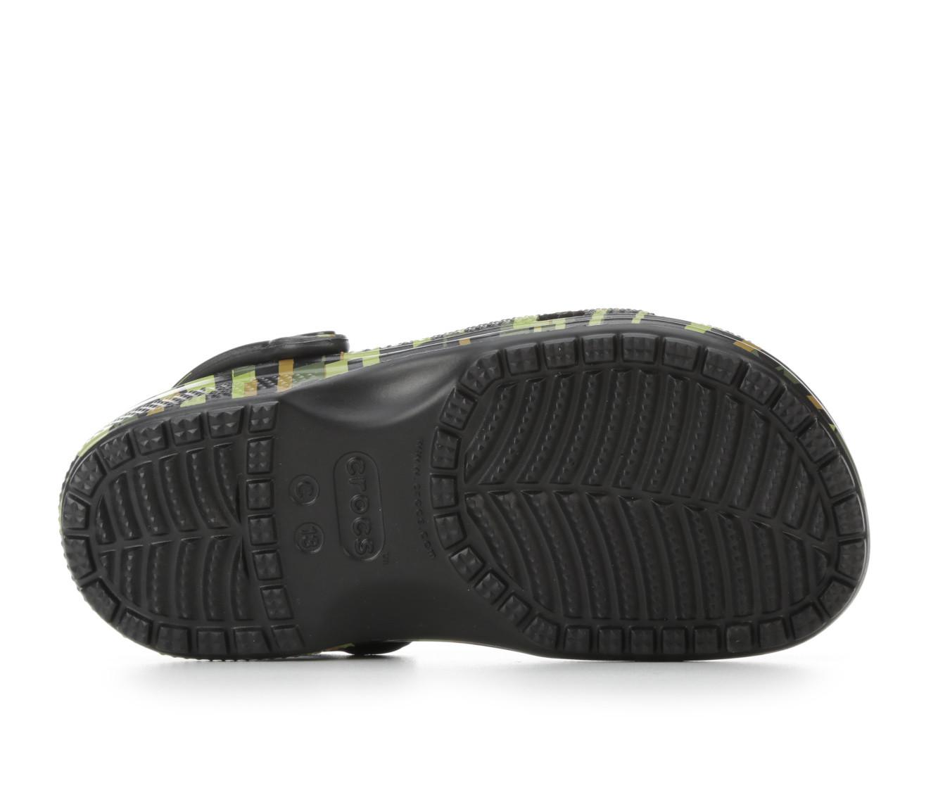 Boys' Crocs Little Kid & Big Kid Classic Digi Camo Clogs