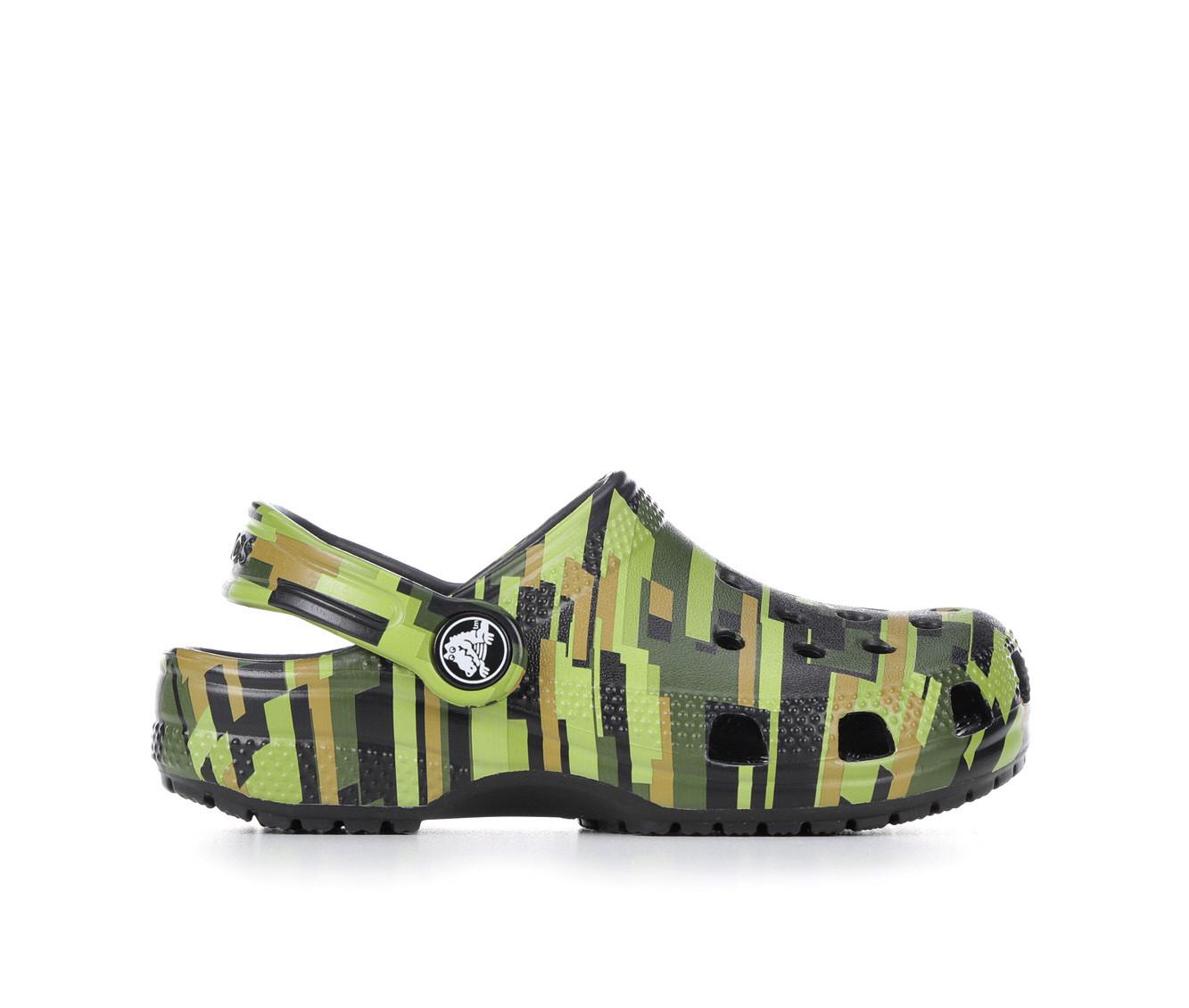 Boys' Crocs Toddler Classic Digi Camo Clogs