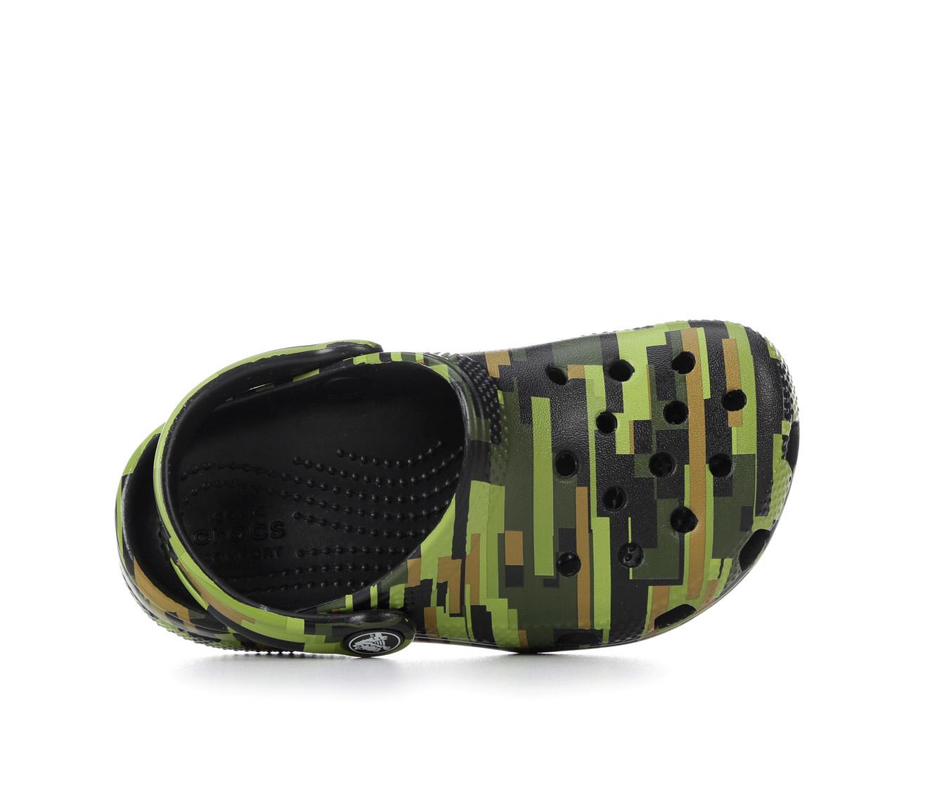 Boys' Crocs Toddler Classic Digi Camo Clogs