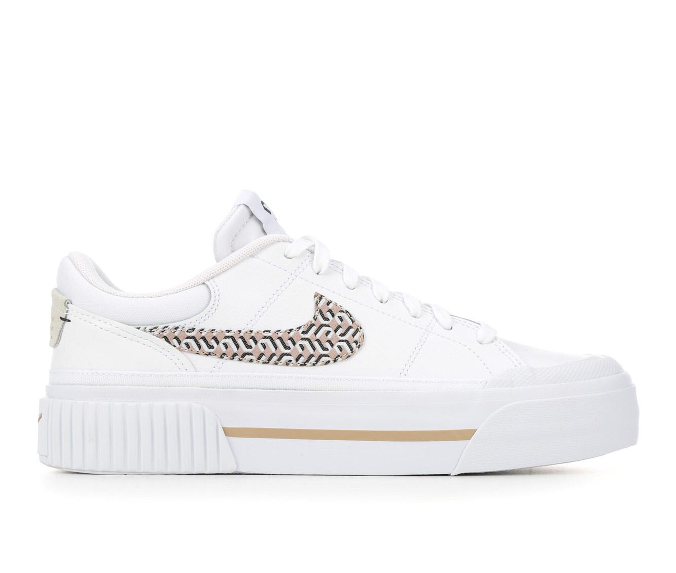 White nike air on sale force 1 shoe carnival